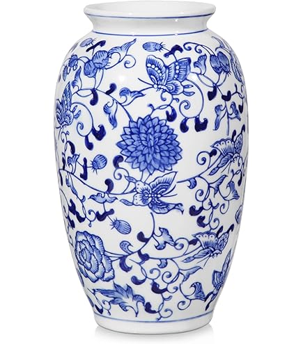 中国 中華民国 花瓶 青花 中国青花大花瓶，20世纪初（乾隆年款）高42.5cm - Asian Antiques